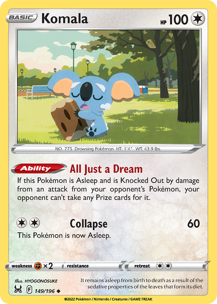 Komala - 149/196 - Reverse Holofoil