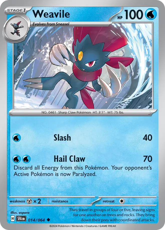 Weavile - 014/064