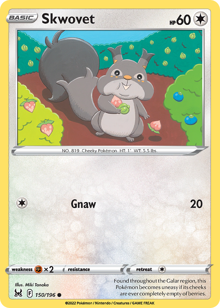 Skwovet - 150/196 - Reverse Holofoil