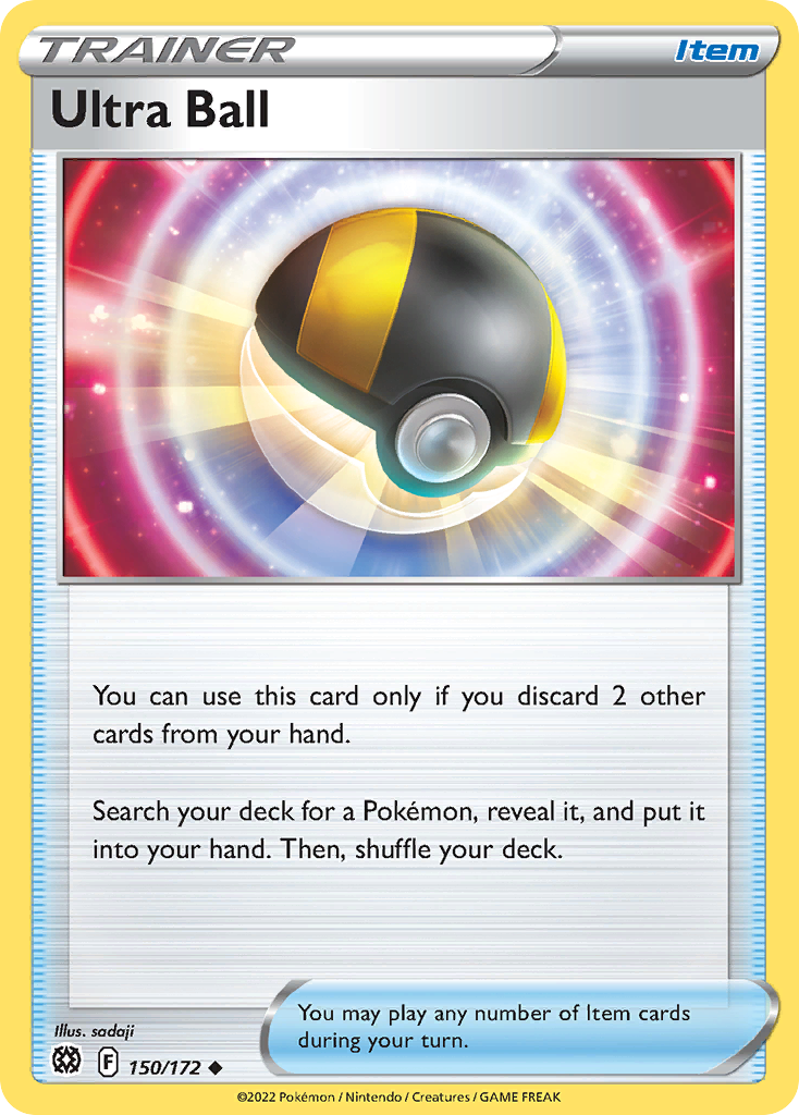 Ultra Ball - 150/172 - Reverse Holofoil