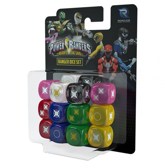 Power Rangers: Heroes of the Grid: Ranger Dice Set