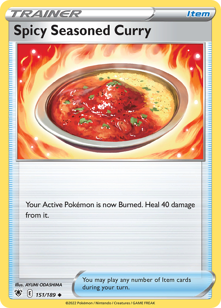 Spicy Seasoned Curry - 151/189 - Reverse Holofoil