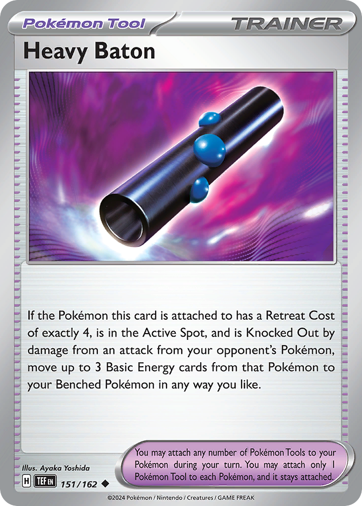Heavy Baton - 151/162 - Reverse Holofoil