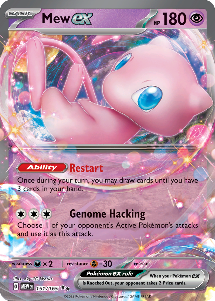 Mew ex  - 151/165
