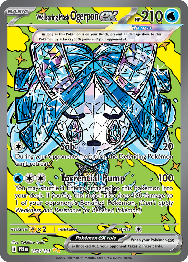 Wellspring Mask Ogerpon ex  - 152/131