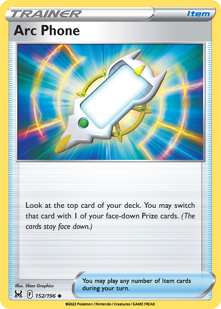 Arc Phone - 152/196 - Reverse Holofoil