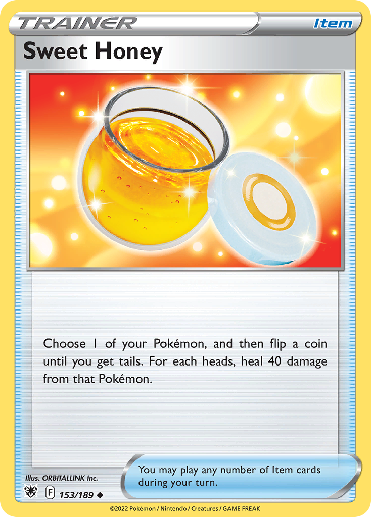 Sweet Honey - 153/189 - Reverse Holofoil