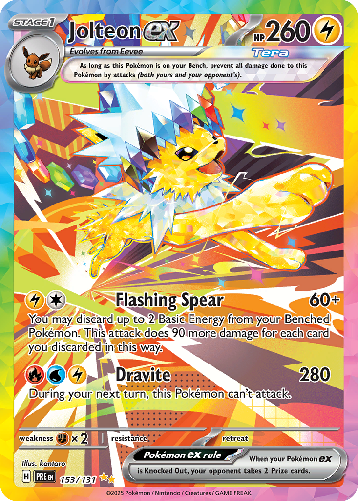 Jolteon ex  - 153/131