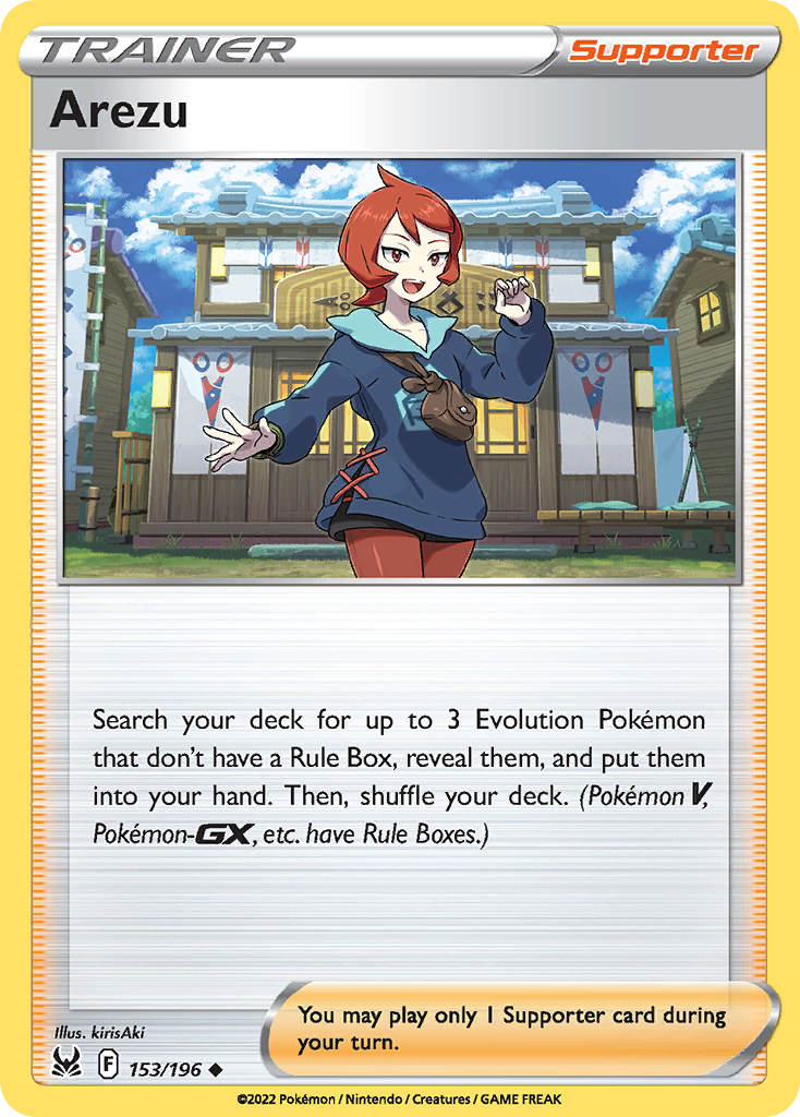 Arezu - 153/196 - Reverse Holofoil