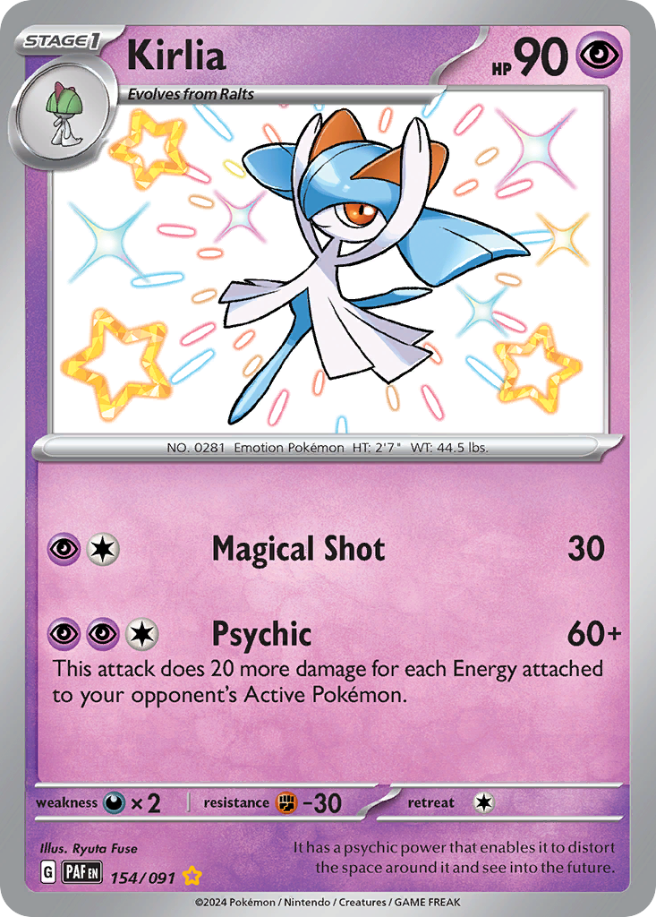 Kirlia  - 154/091
