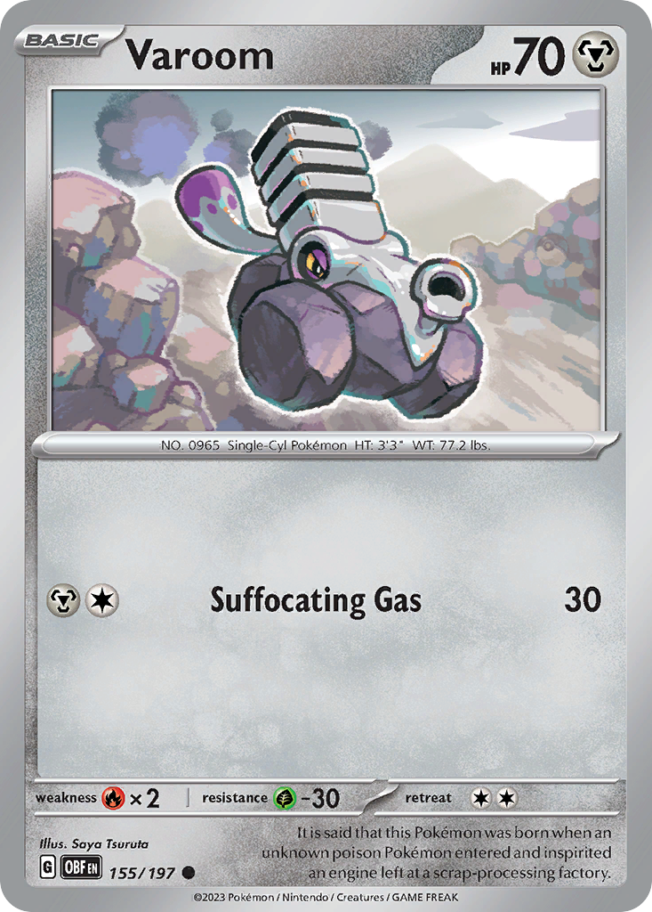 Varoom  - 155/197 - Reverse Holofoil