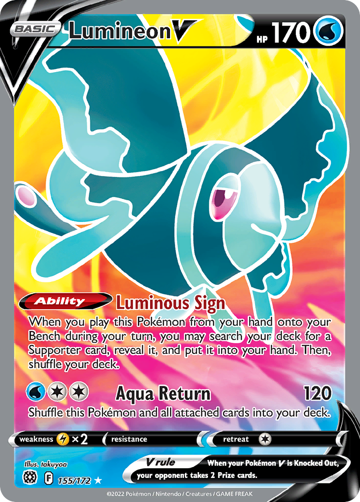Lumineon V (Full Art) - 155/172