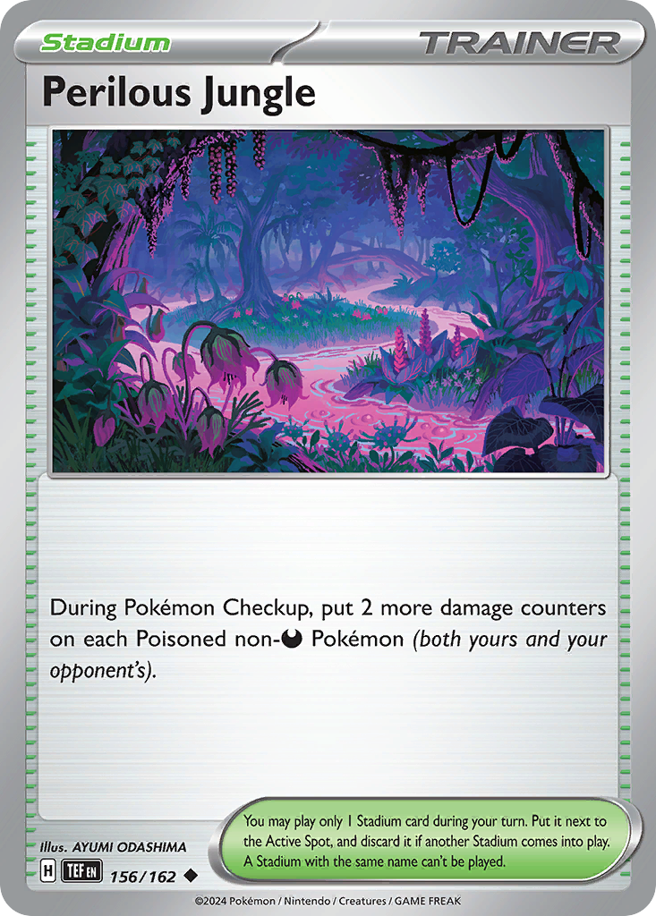 Perilous Jungle - 156/162 - Reverse Holofoil