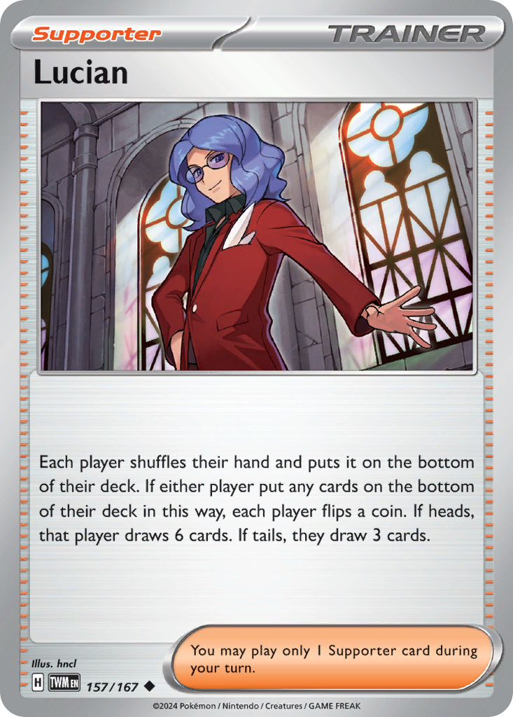 Lucian  - 157/167 - Reverse Holofoil