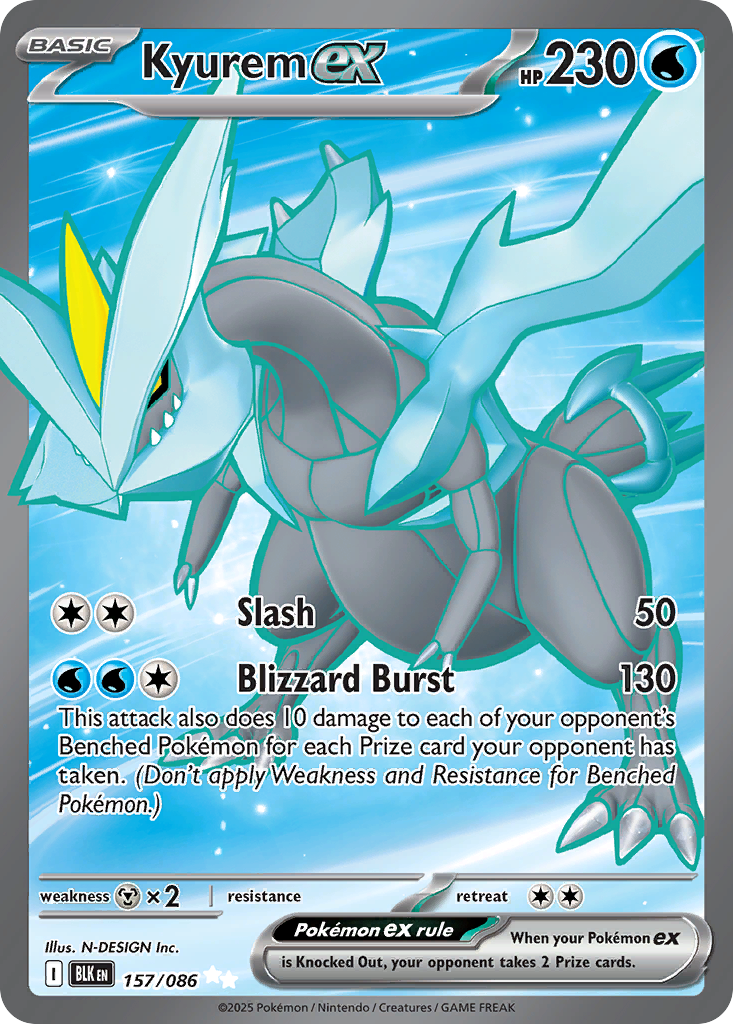 Kyurem ex  - 157/086