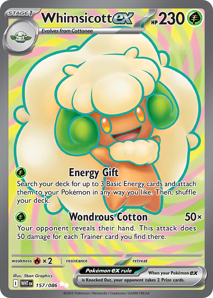Whimsicott ex  - 157/086