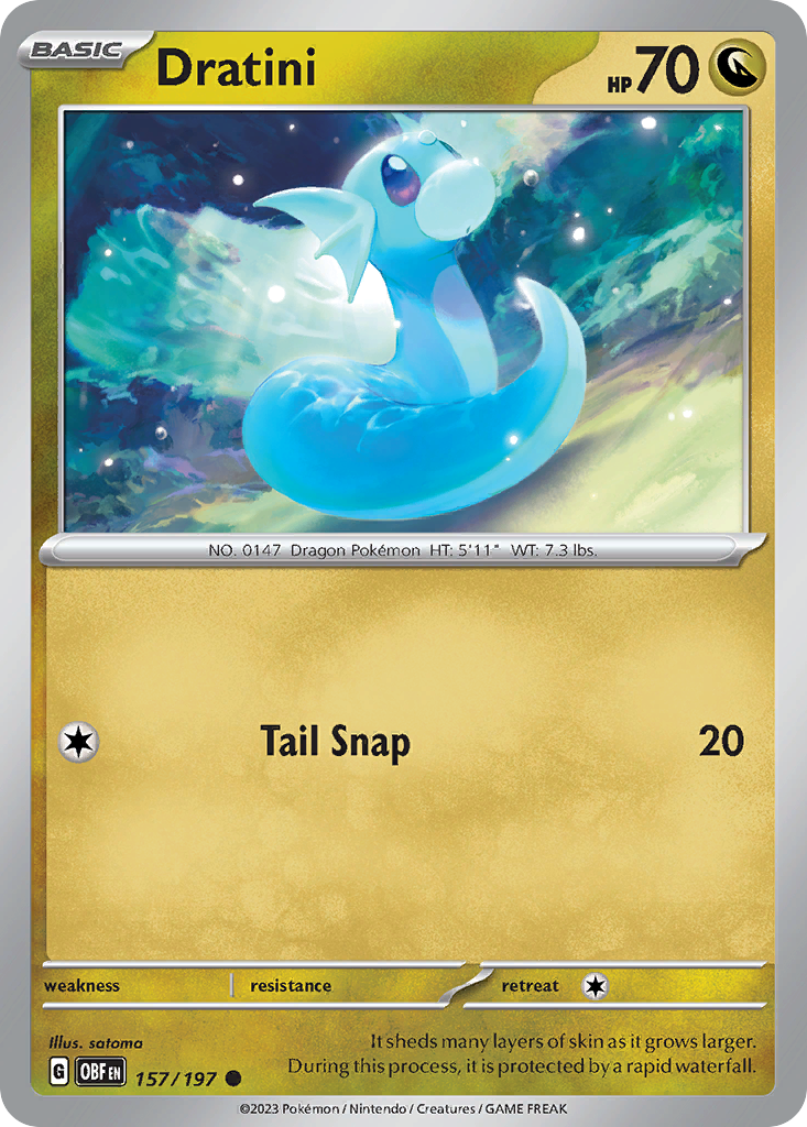 Dratini - 157/197 - Reverse Holofoil