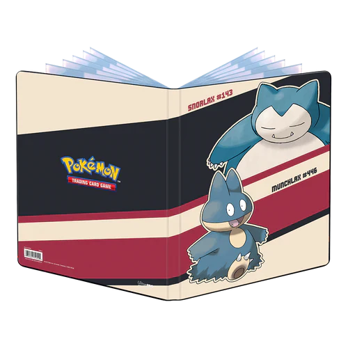 UltraPro Pokemon 9 Pocket Binder Munchlax & Snorlax