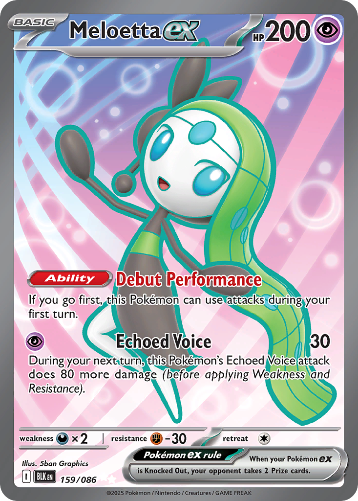 Meloetta ex  - 159/086
