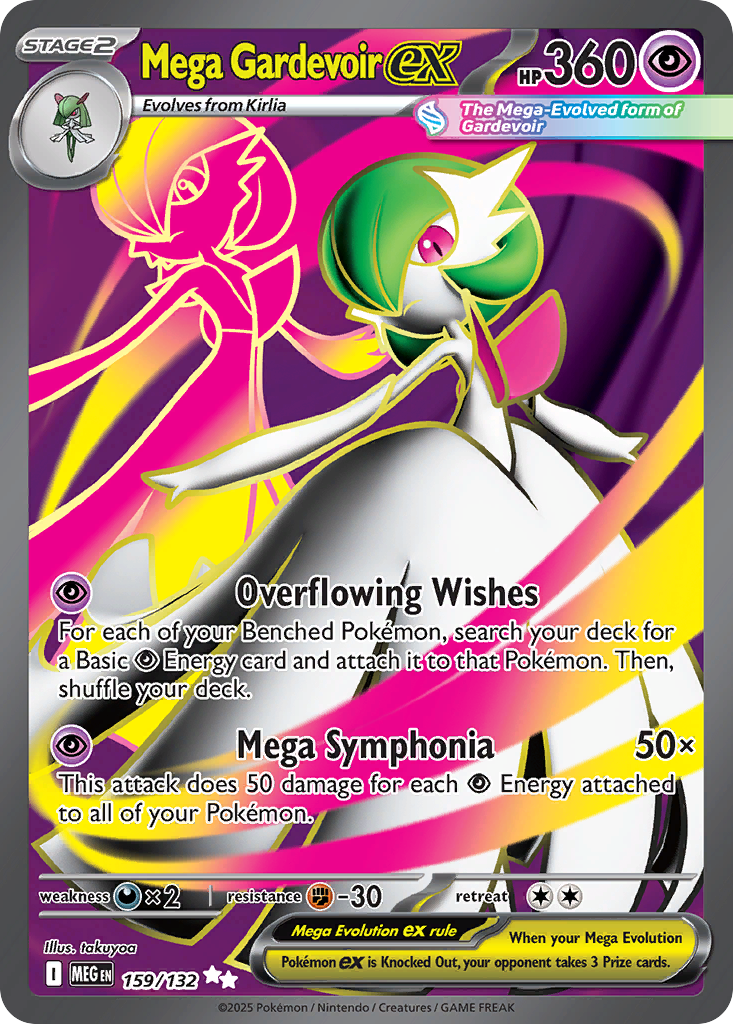 Mega Gardevoir ex  - 159/132