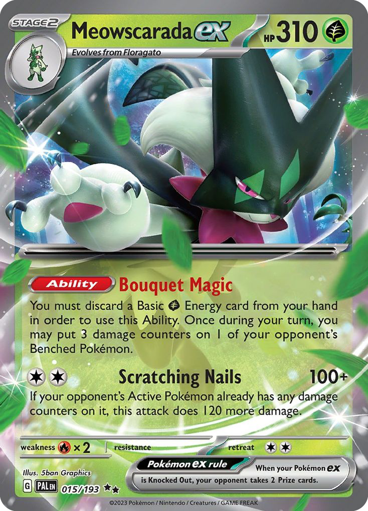Meowscarada ex  - 015/193