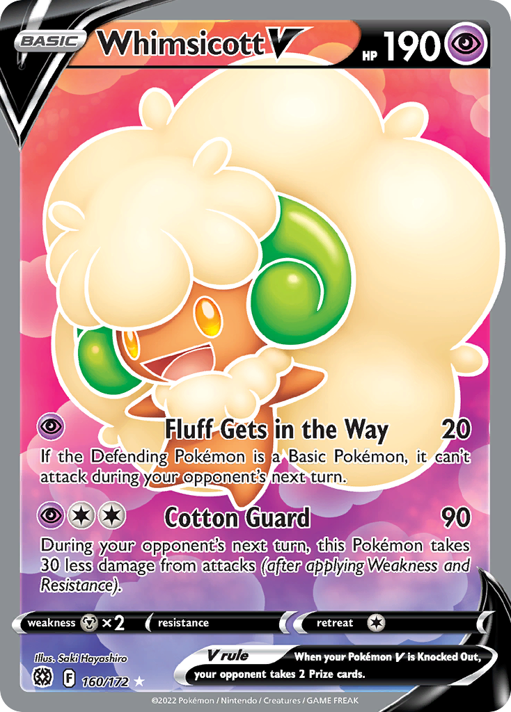 Whimsicott V (Full Art) - 160/172