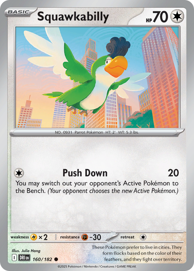 Squawkabilly - 160/182 - Reverse Holofoil