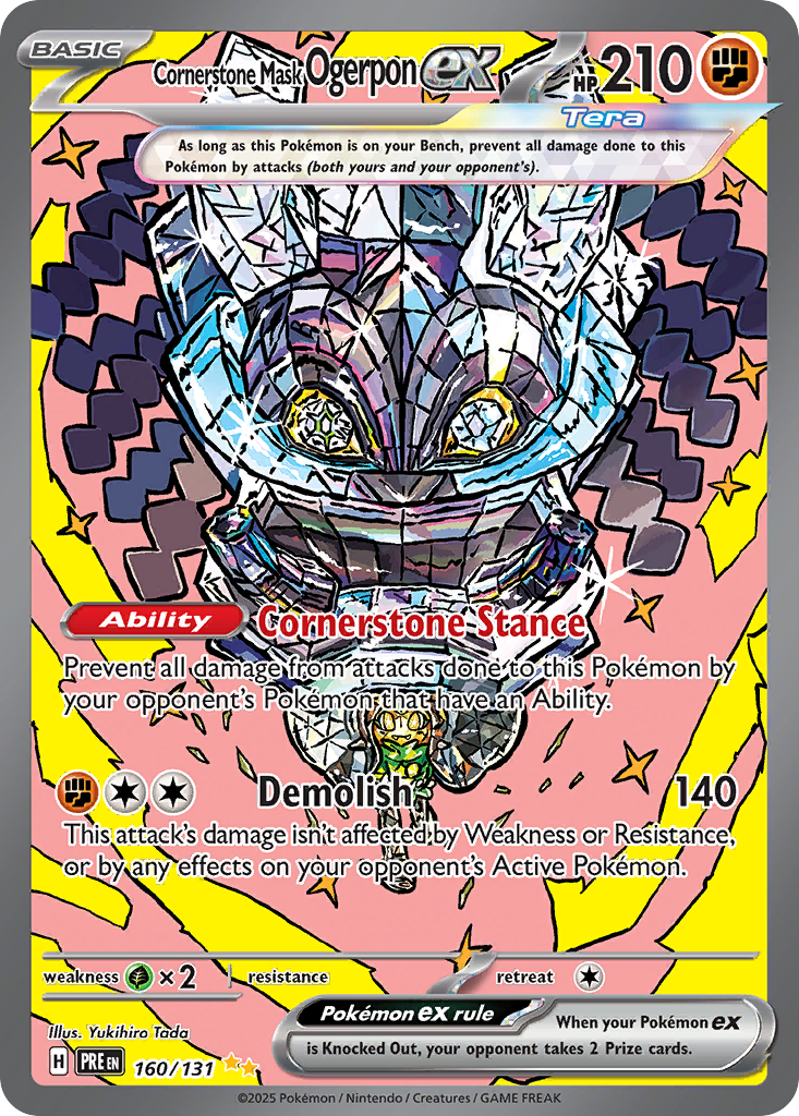 Cornerstone Mask Ogerpon ex  - 160/131