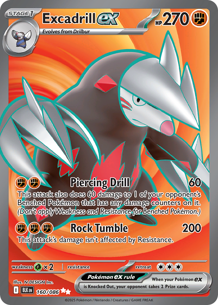 Excadrill ex  - 160/086