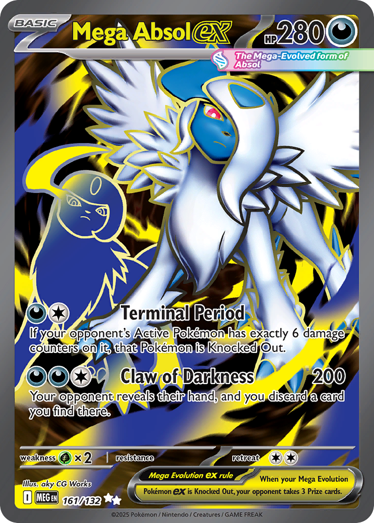 Mega Absol ex  - 161/132