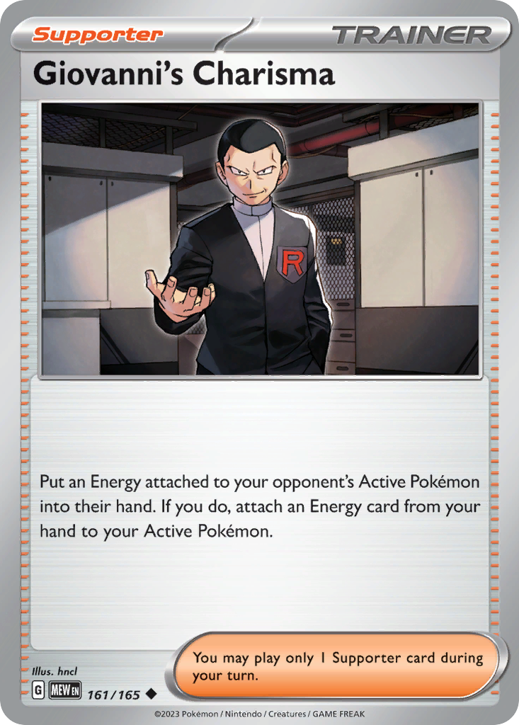 Giovanni's Charisma  - 161/165
