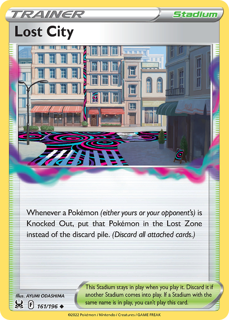 Lost City - 161/196 - Reverse Holofoil