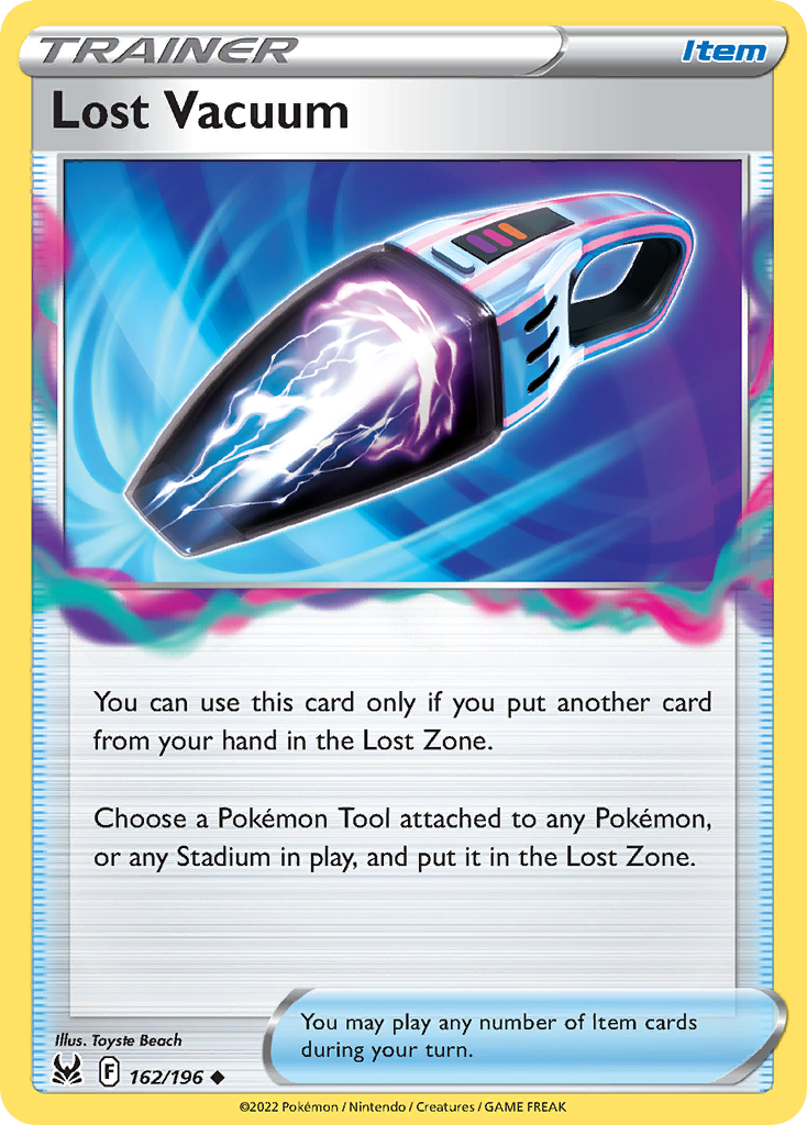 Lost Vacuum - 162/196 - Reverse Holofoil