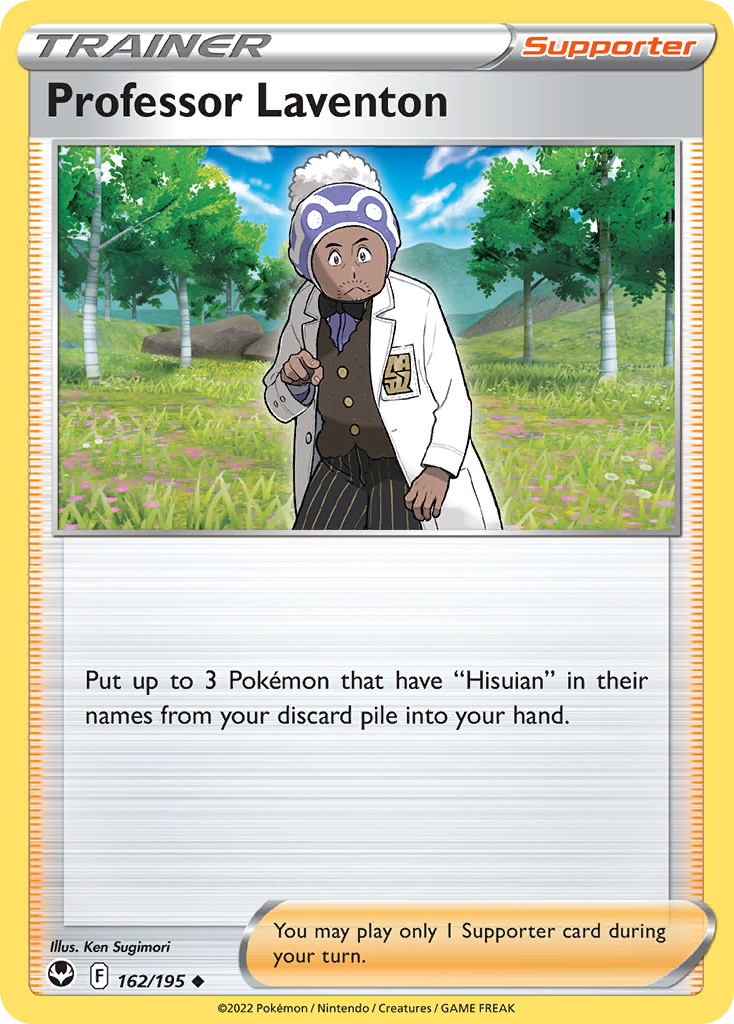 Professor Laventon - 162/195 - Reverse Holofoil