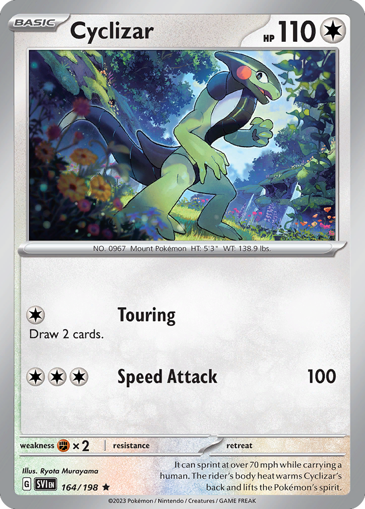 Cyclizar  - 164/198 - Reverse Holofoil