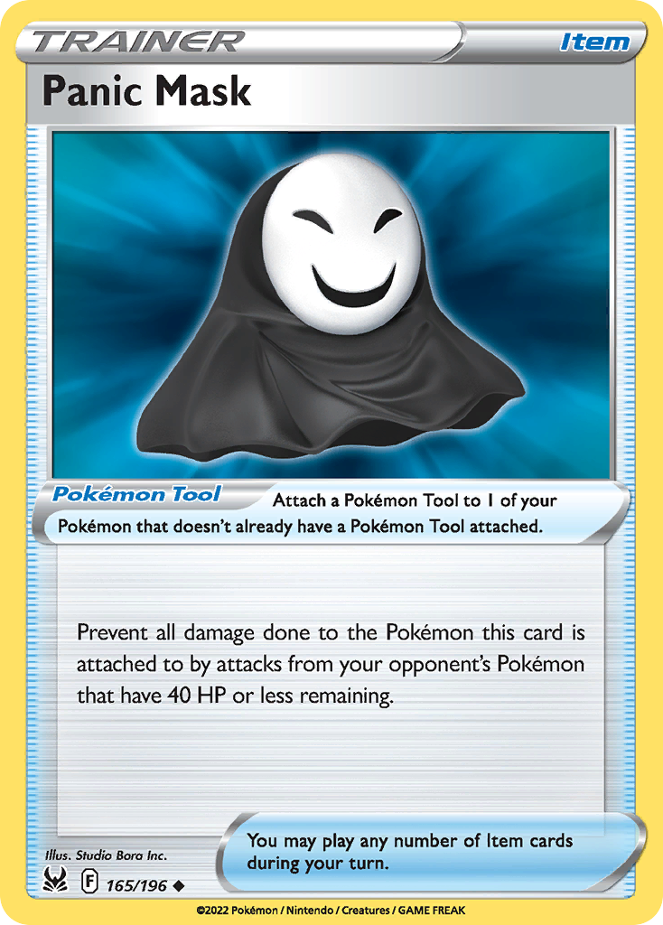 Panic Mask - 165/196 - Reverse Holofoil