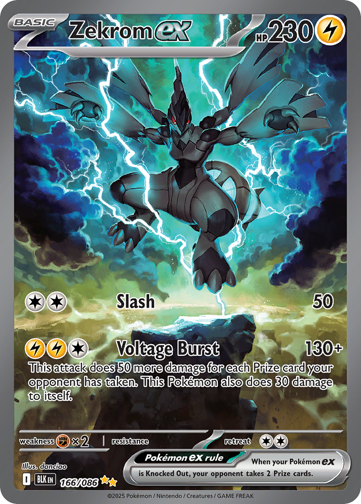 Zekrom ex  - 166/086