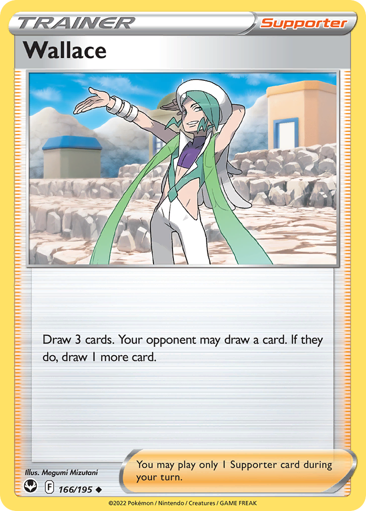 Wallace - 166/195 - Reverse Holofoil