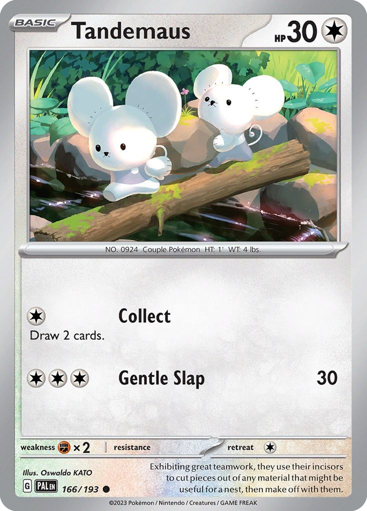 Tandemaus  - 166/193 - Reverse Holofoil