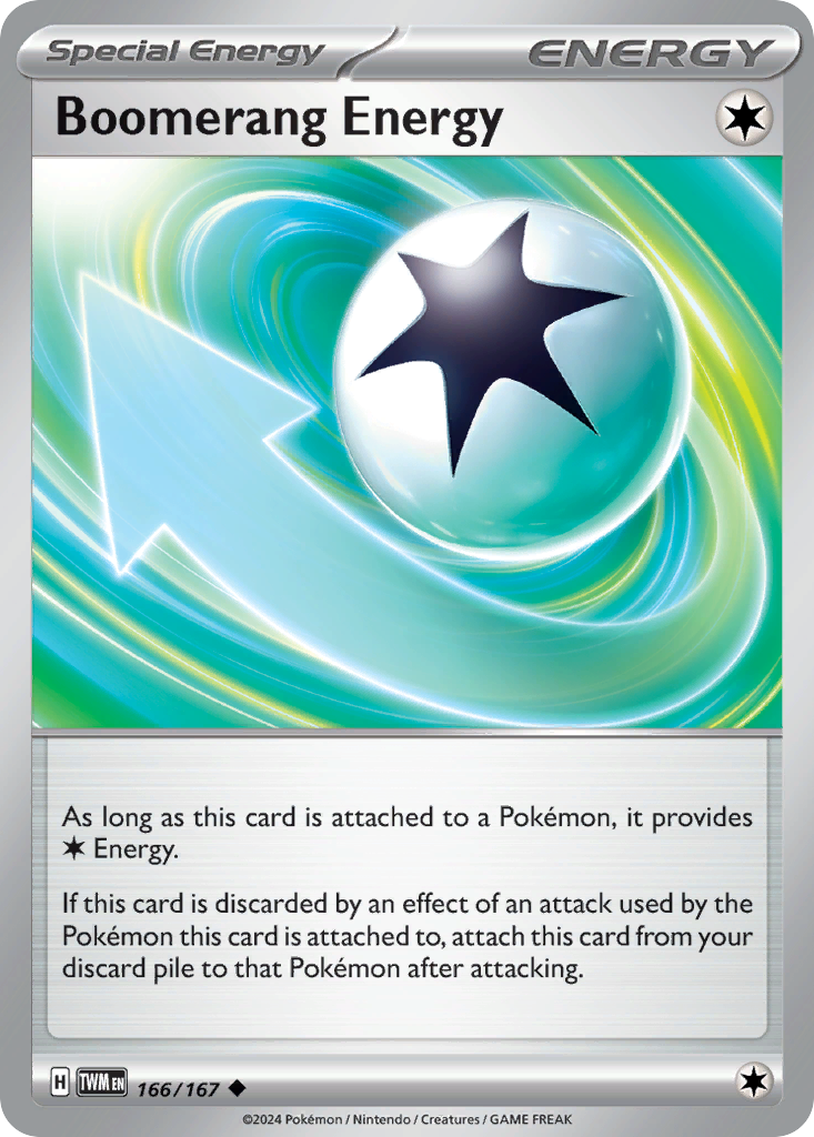 Boomerang Energy - 166/167 - Reverse Holofoil