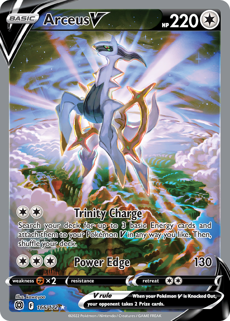 Arceus V (Alternate Full Art) - 166/172