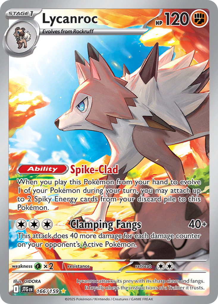 Lycanroc  - 166/159