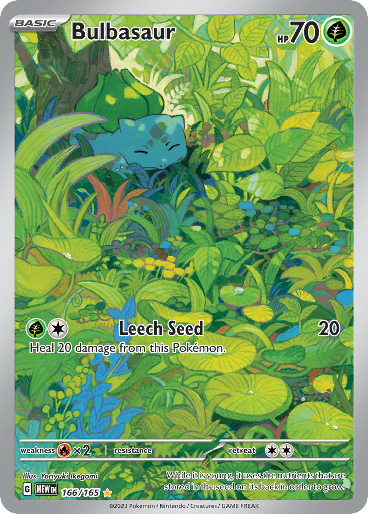 Bulbasaur  - 166/165