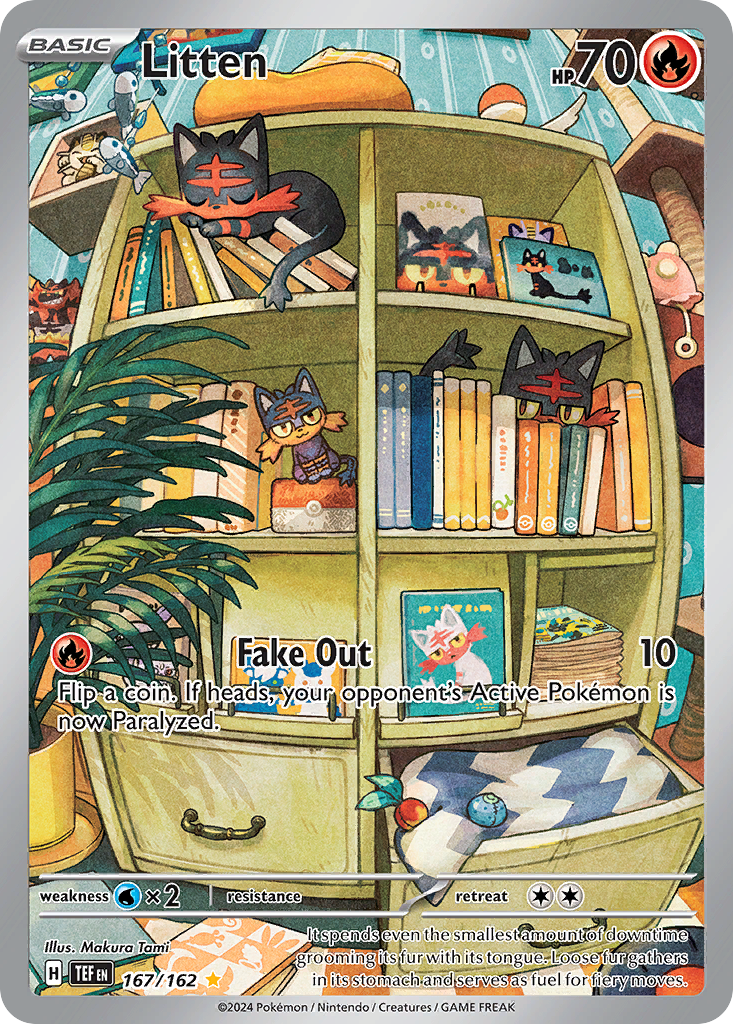 Litten  - 167/162