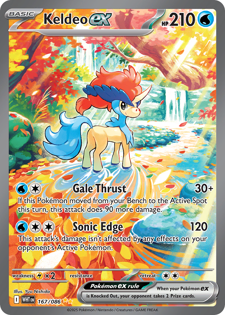 Keldeo ex  - 167/086