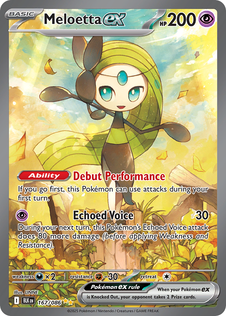 Meloetta ex  - 167/086