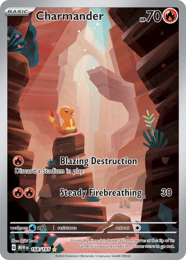Charmander  - 168/165