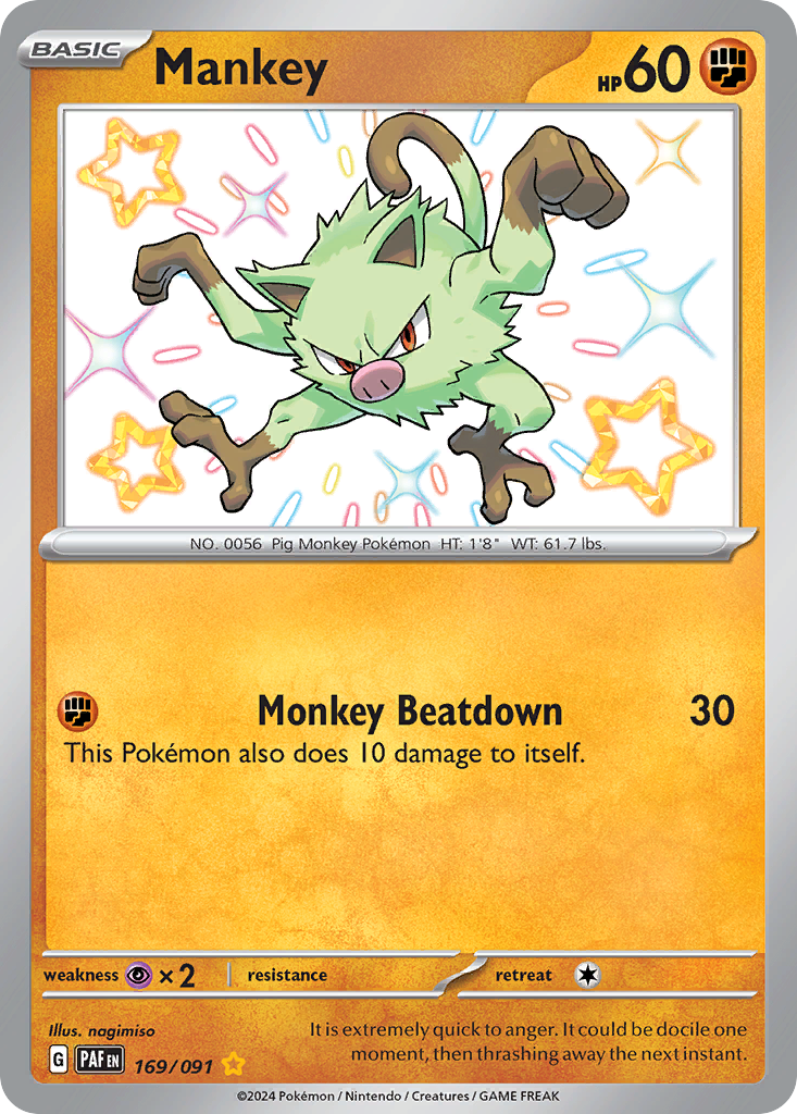 Mankey  - 169/091