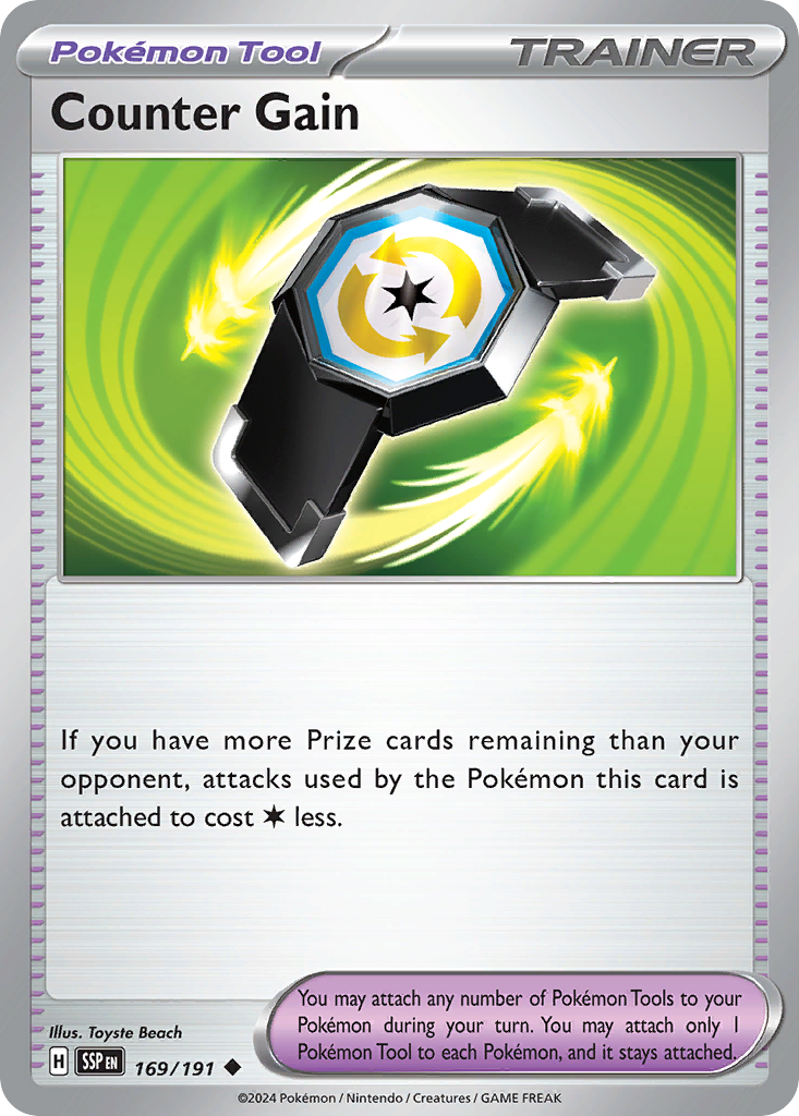 Counter Gain - 169/191 - Reverse Holofoil