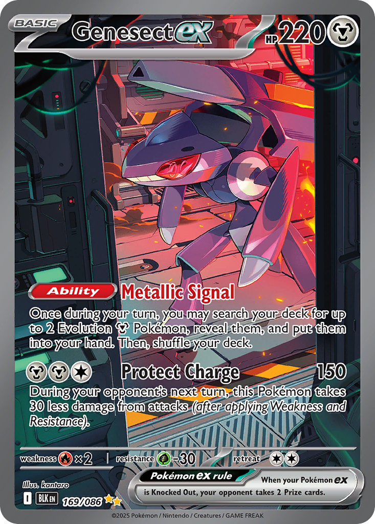 Genesect ex  - 169/086